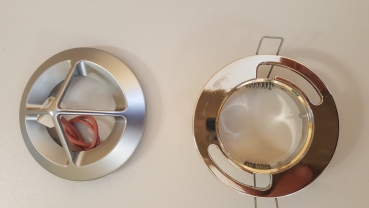 Decken Einbau-f�r 12 Volt Led oder andere Leuchtmittel GU 5,3 mm