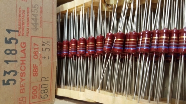 680 Ohmn 2 Watt 10xSt�ck 2,00 E